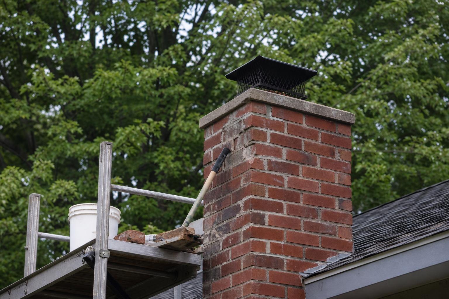 Chimney Cap Installation
